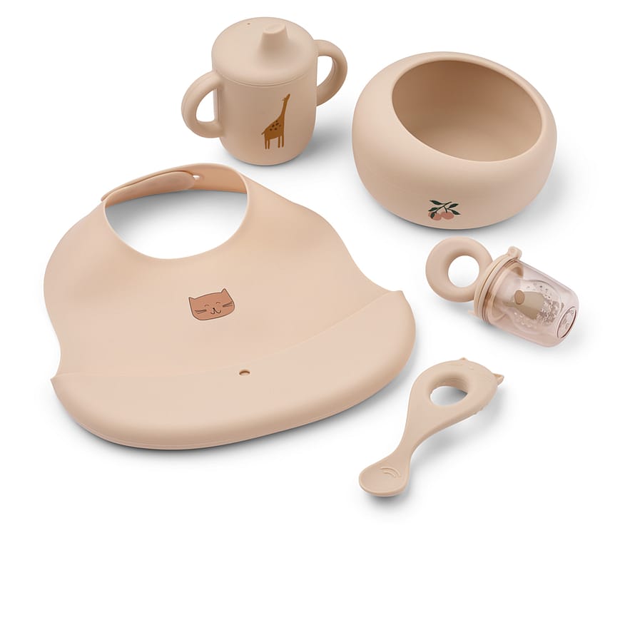 LIEWOOD Mileah Baby Mealtime Apple Blossom