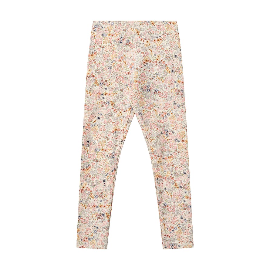 WHEAT Jersey Legggings Jules Bright Flowers Str 116/6 år