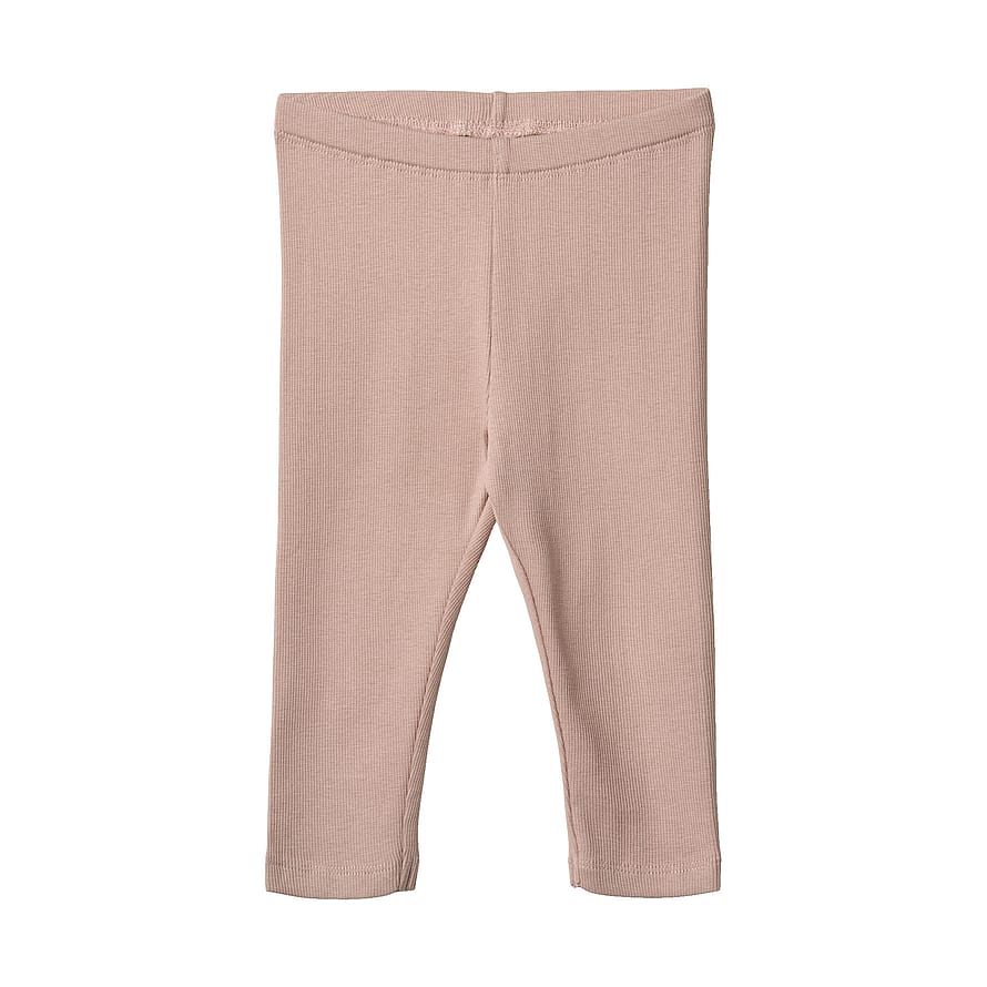 WHEAT Jersey Leggings Jules Baby Rose Powder Str 92/2 år