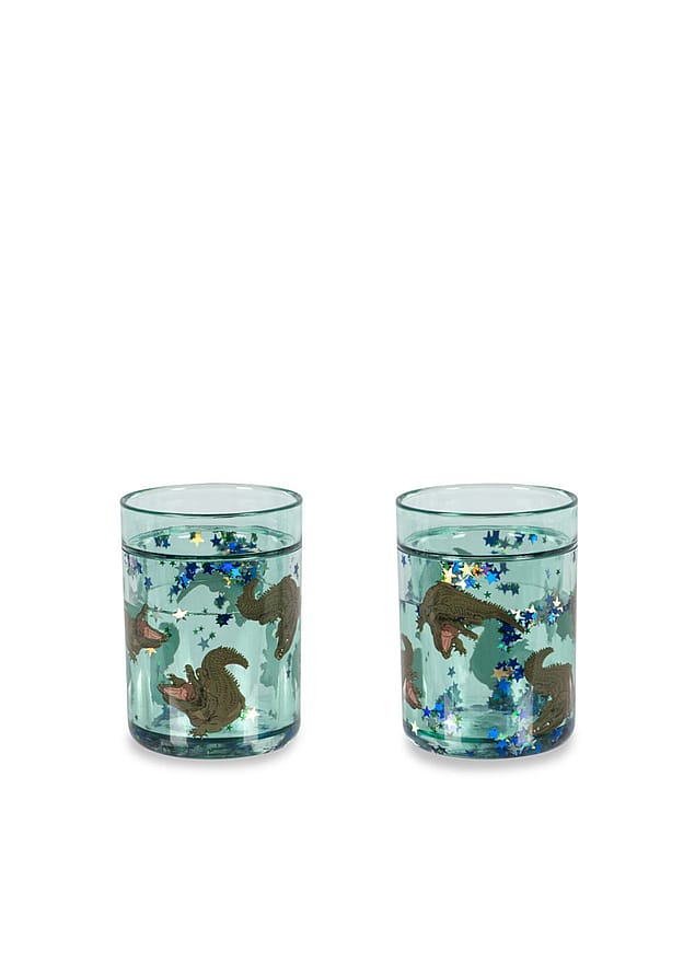 Konges Sløjd Glitter Cups Crocodile One Size