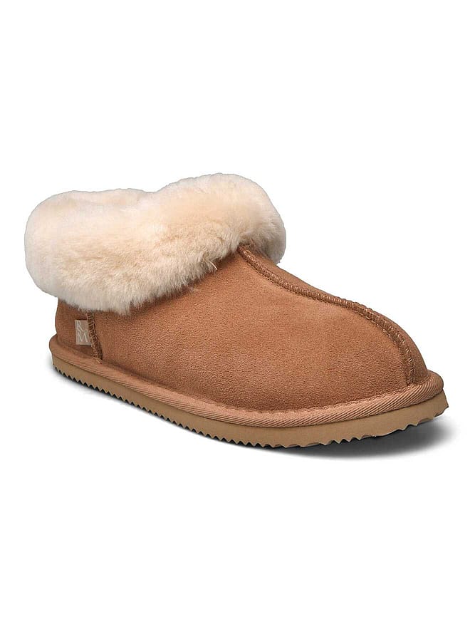 Rosemunde Closed Ankle Slipper Almond 37