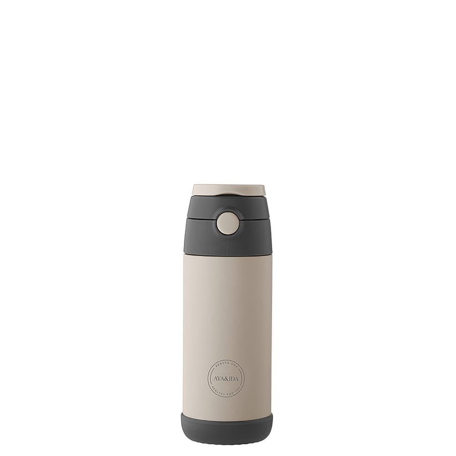 AYA&IDA Kids Termoflaske 350 ml Cream Beige