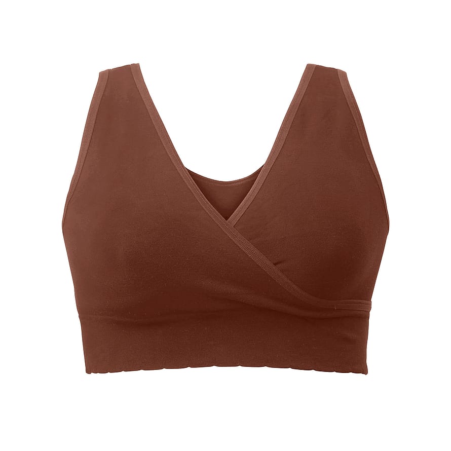 momkind Crossover Bra Chocolate S/M