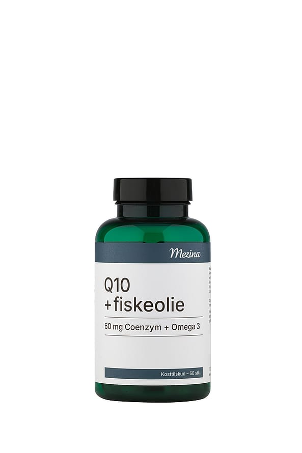 Mezina Q10 + Fiskeolie 60 stk