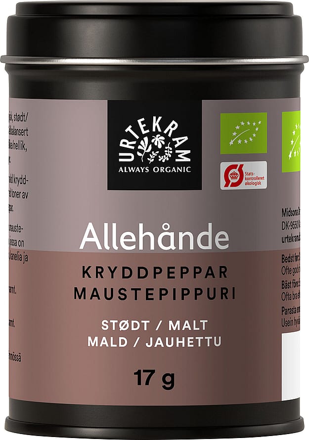 Urtekram Allehånde stødt Ø 17 g