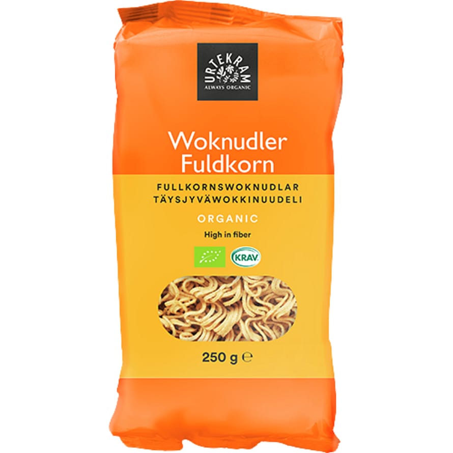 Urtekram Fuldkorns woknudler Ø 250 g