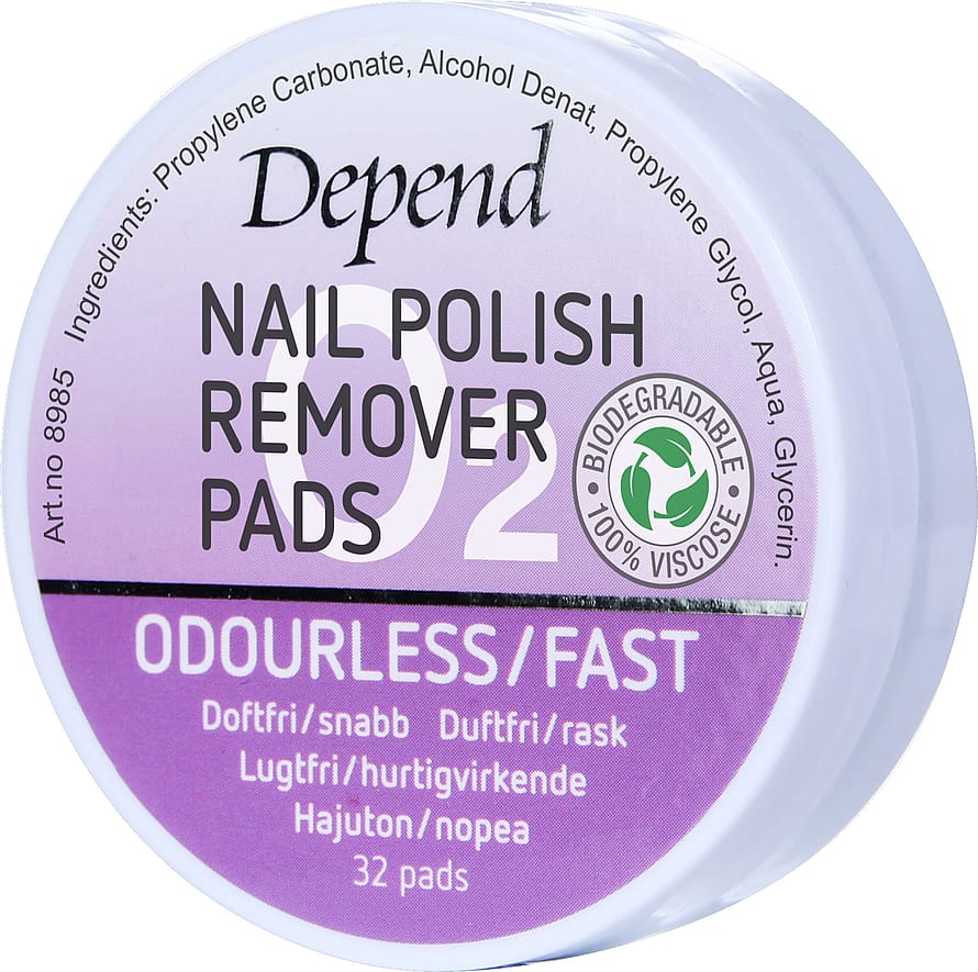 Depend O2 Remover Pads 32 stk.