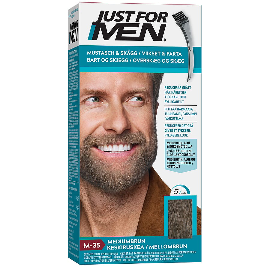 Just For Men Skægfarve Medium Brown
