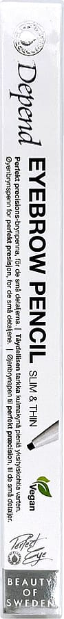 Depend Øjenbrynspen Slim & Thin Medium Brown