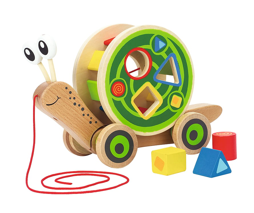 Hape Gå Snegl Puttekasse