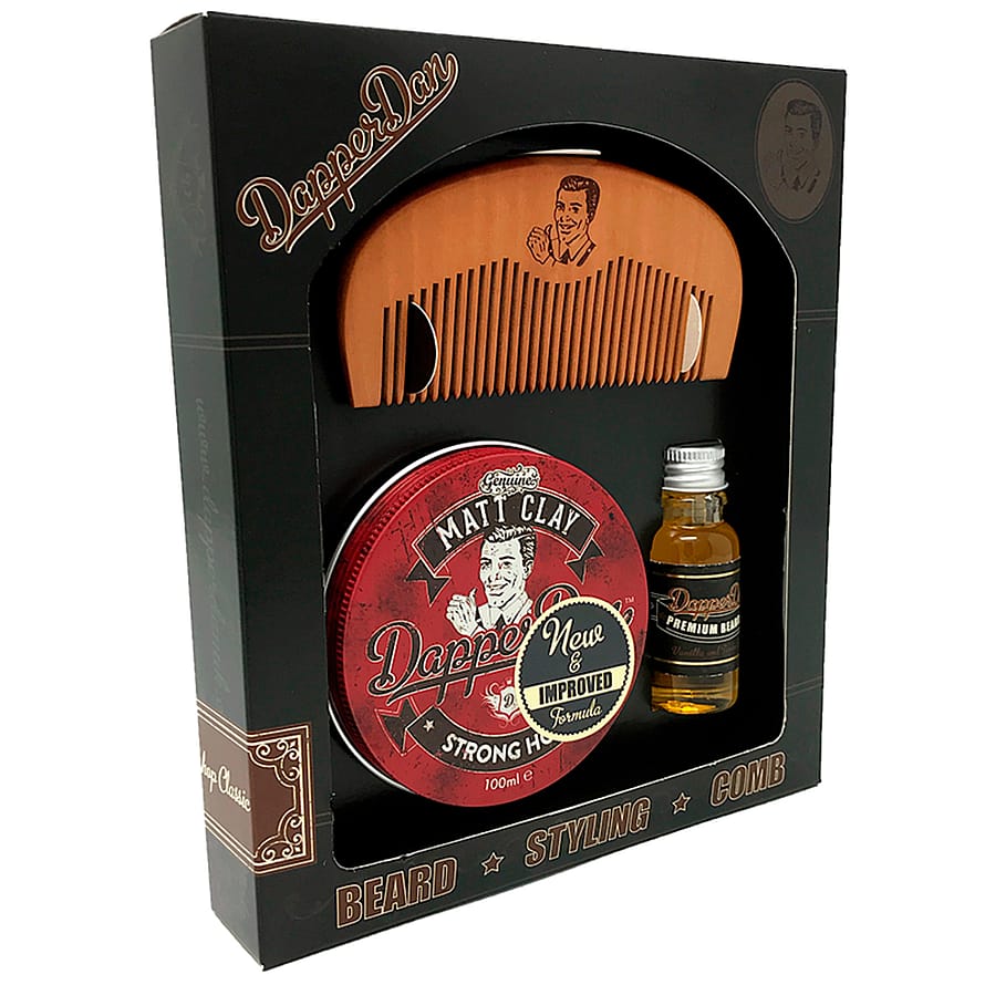 Dapper Dan Gaveæske Beard & Hair 1 sæt