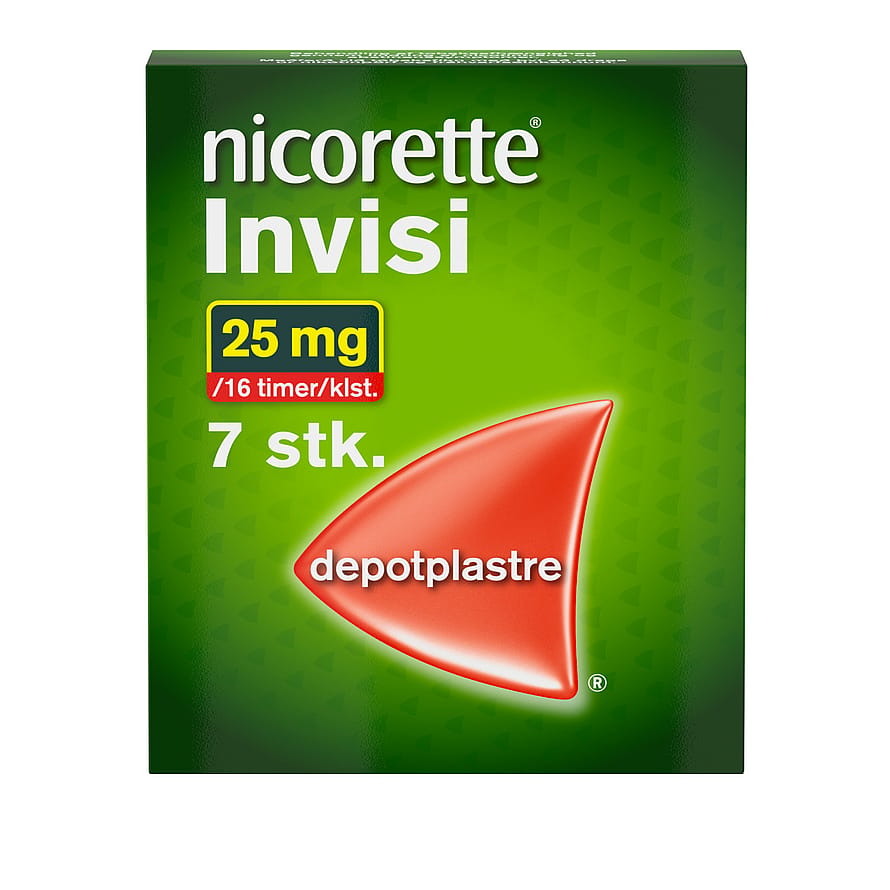 Nicorette® Depotplastre 25 mg/16 timer 7 stk.