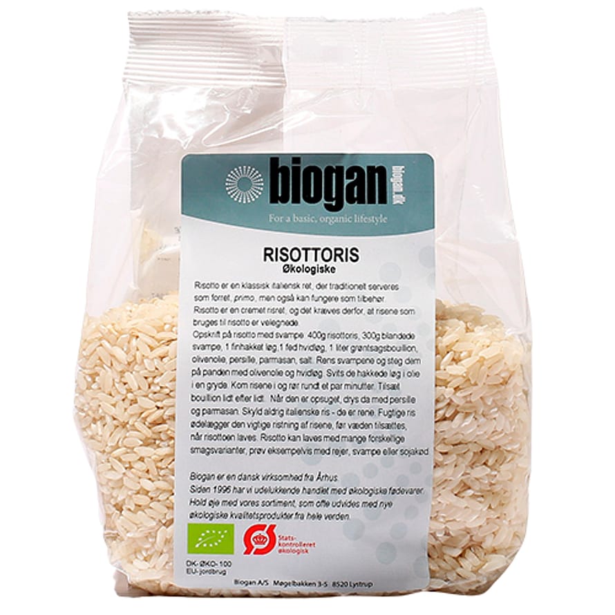 Biogan Risotto ris Ø 500 g