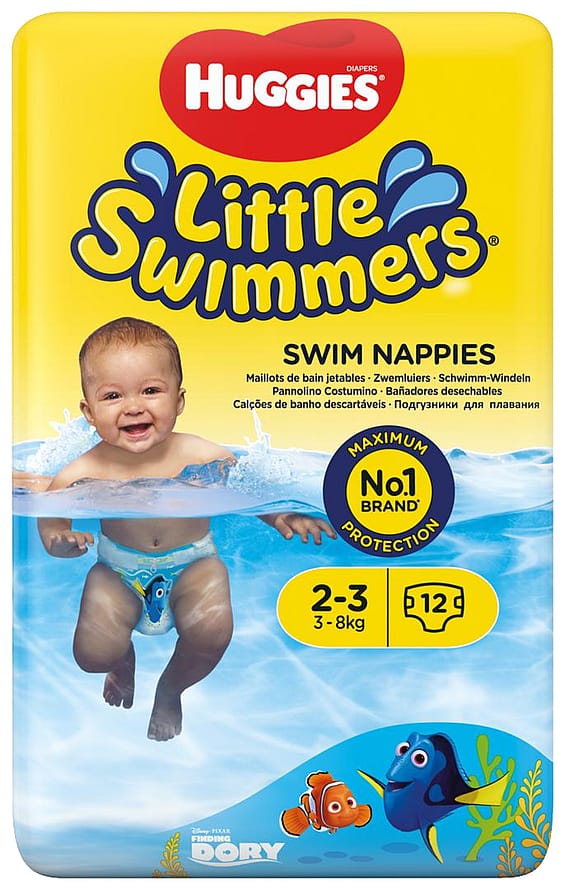 Huggies Little Swimmers Str. 3-8 kg 12 stk.