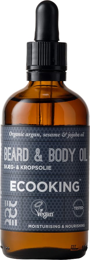 ECOOKING Men Skæg & Kropsolie 100 ml
