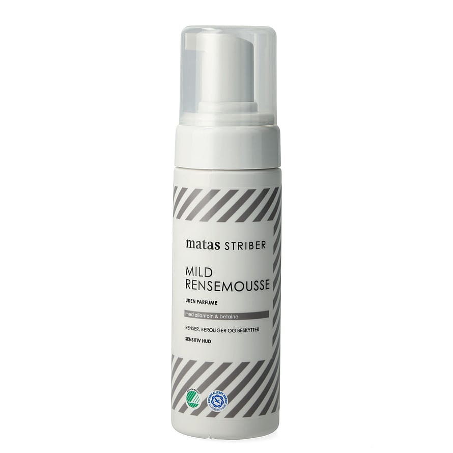 Matas Striber Mild Rensemousse til Sensitiv Hud Uden Parfume 150 ml