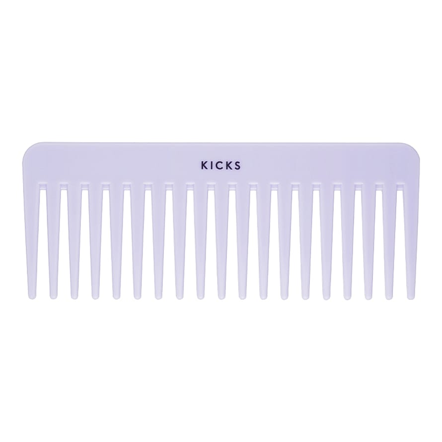 KICKS Beauty Large Hair Comb Lilla