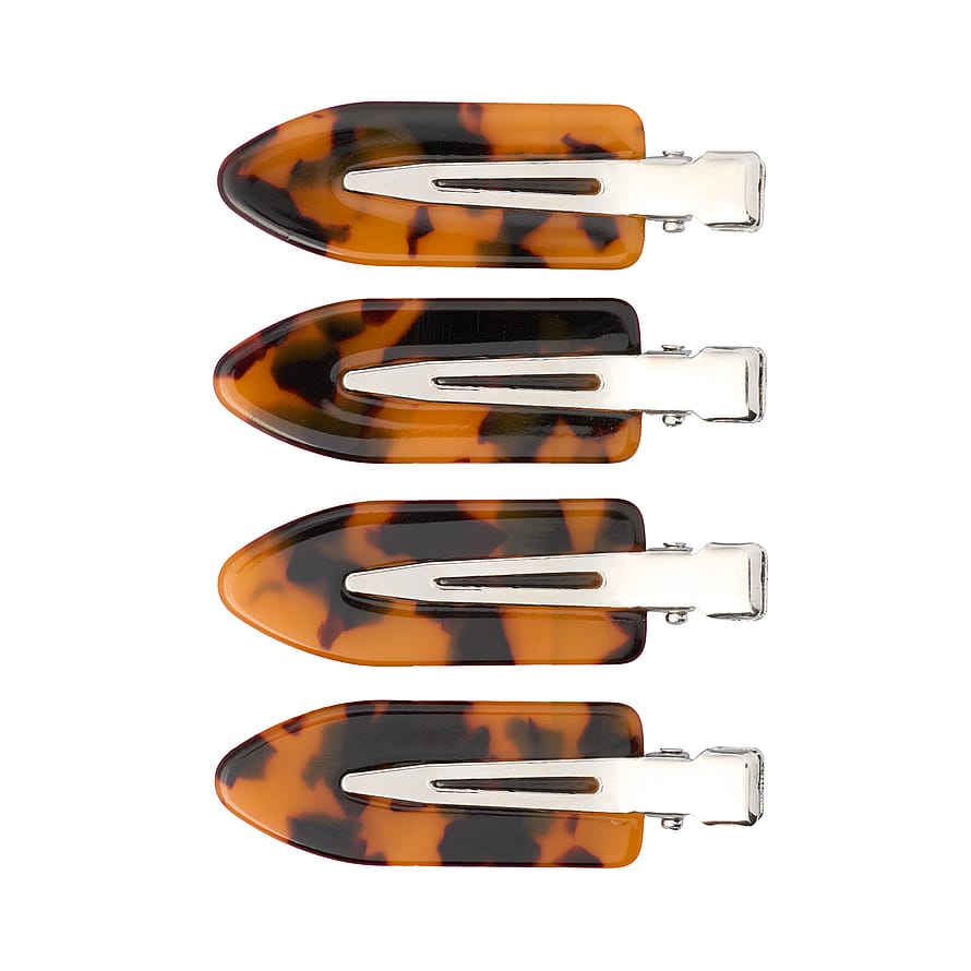 KICKS Beauty Soft Strech Ties Tortoise 4 Pak