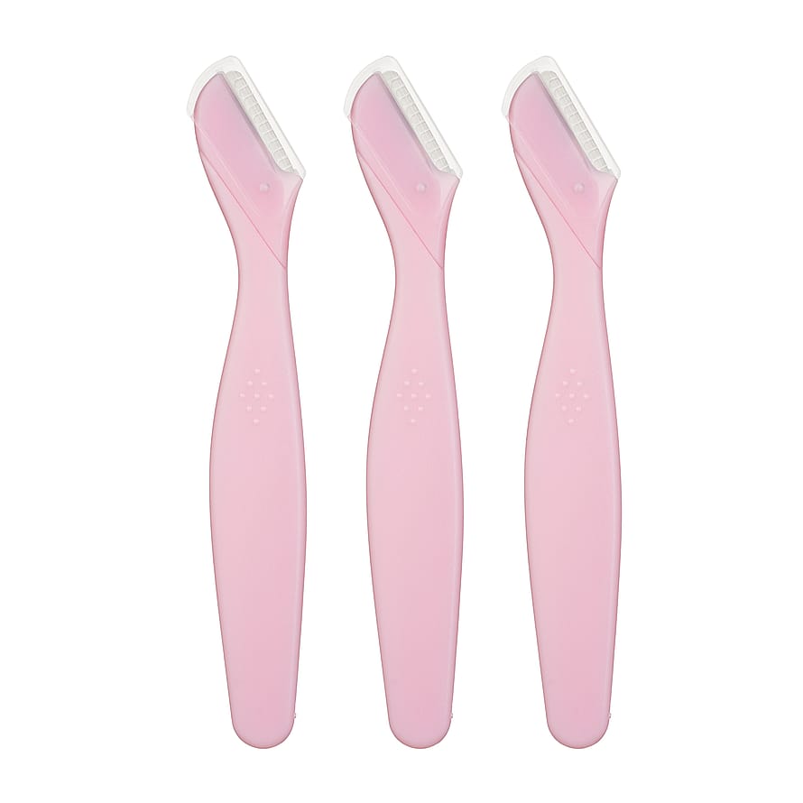 KICKS Beauty Mini Touch-Up Razors Pink 3 pcs