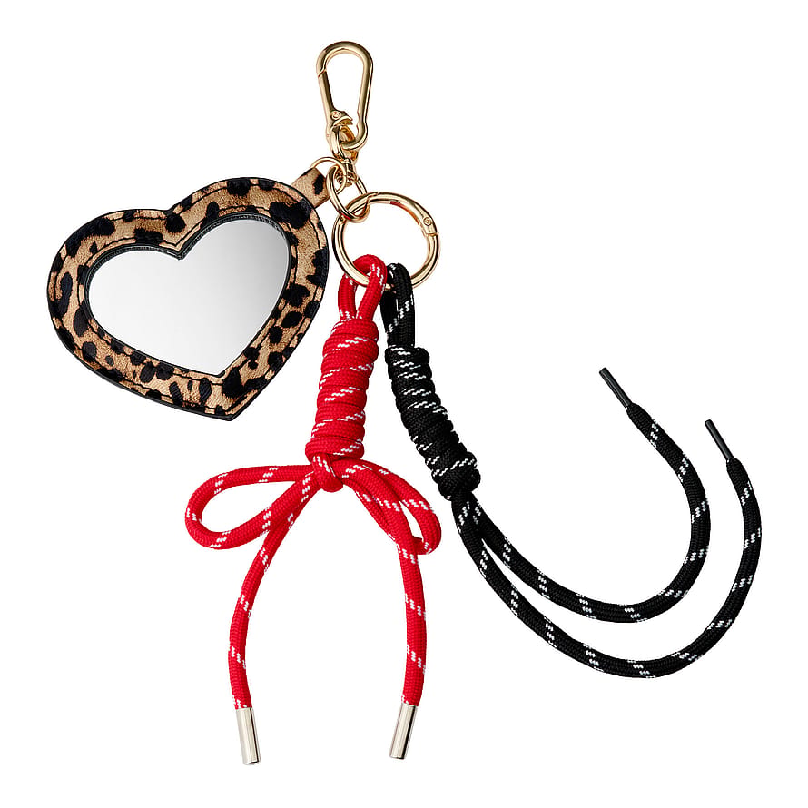 KICKS Beauty Bag Charm Leopard