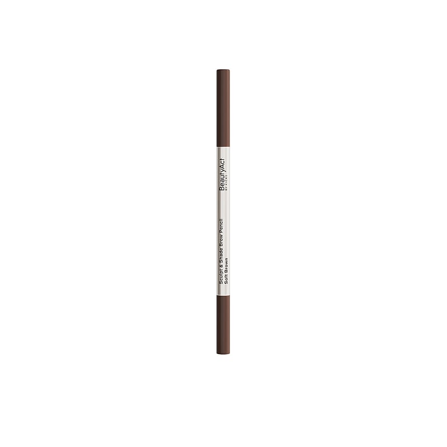 BeautyAct Sculpt & Shade Brow Pencil Soft Brown