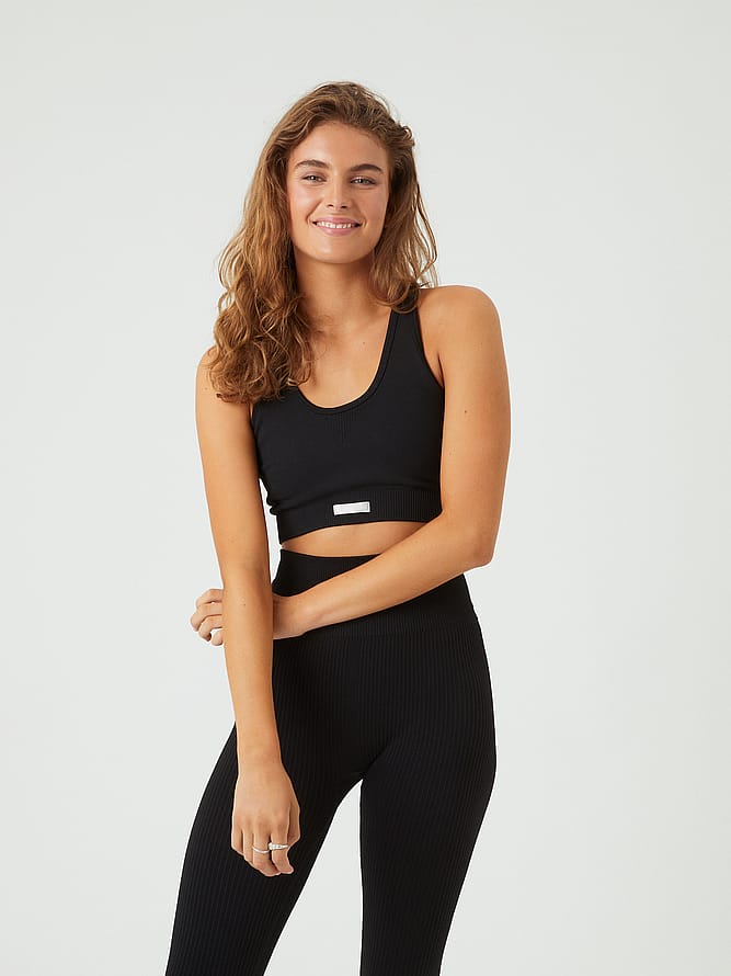 Björn Borg Studio Low  Seamless Bra Black M/L