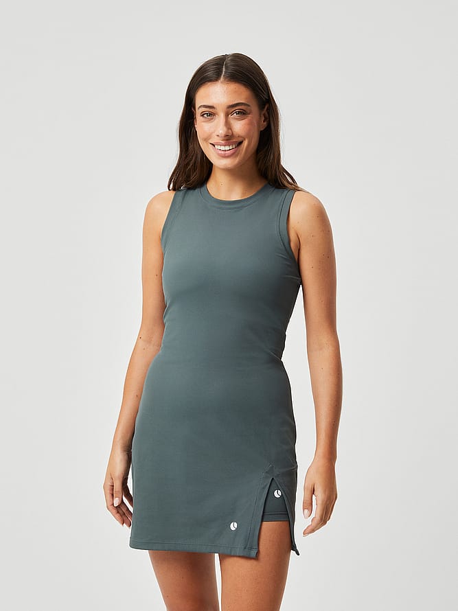 Björn Borg Ace Rib Dress Green S