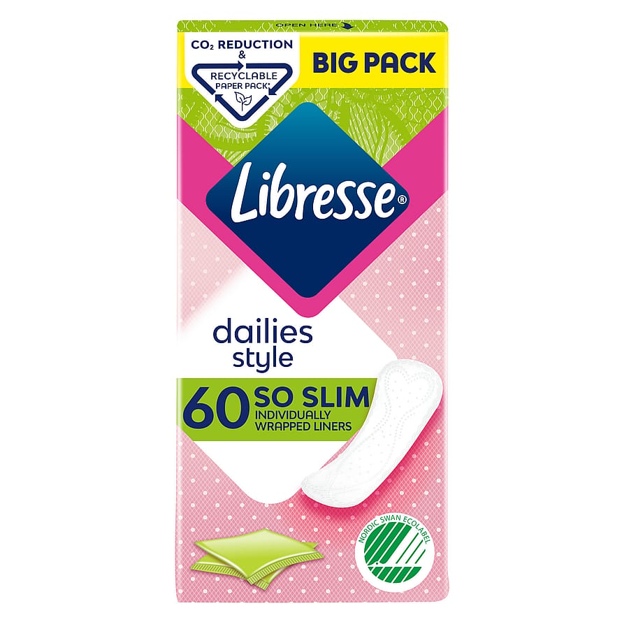 Libresse Trusseindlæg So Slim Duo Pack 60 stk