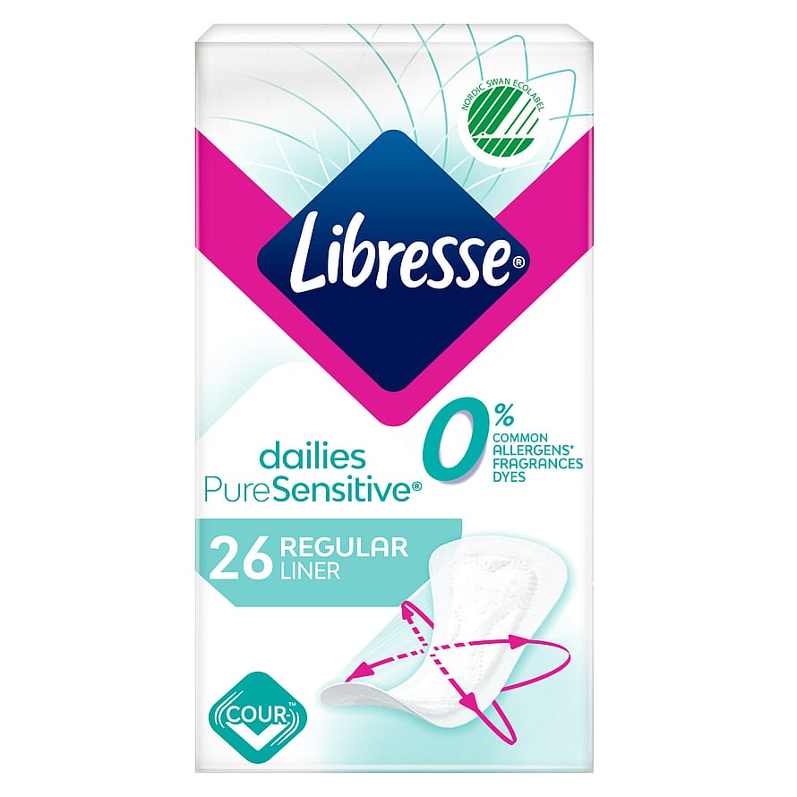 Libresse Trusseindlæg Normal PureSensitive 26 stk