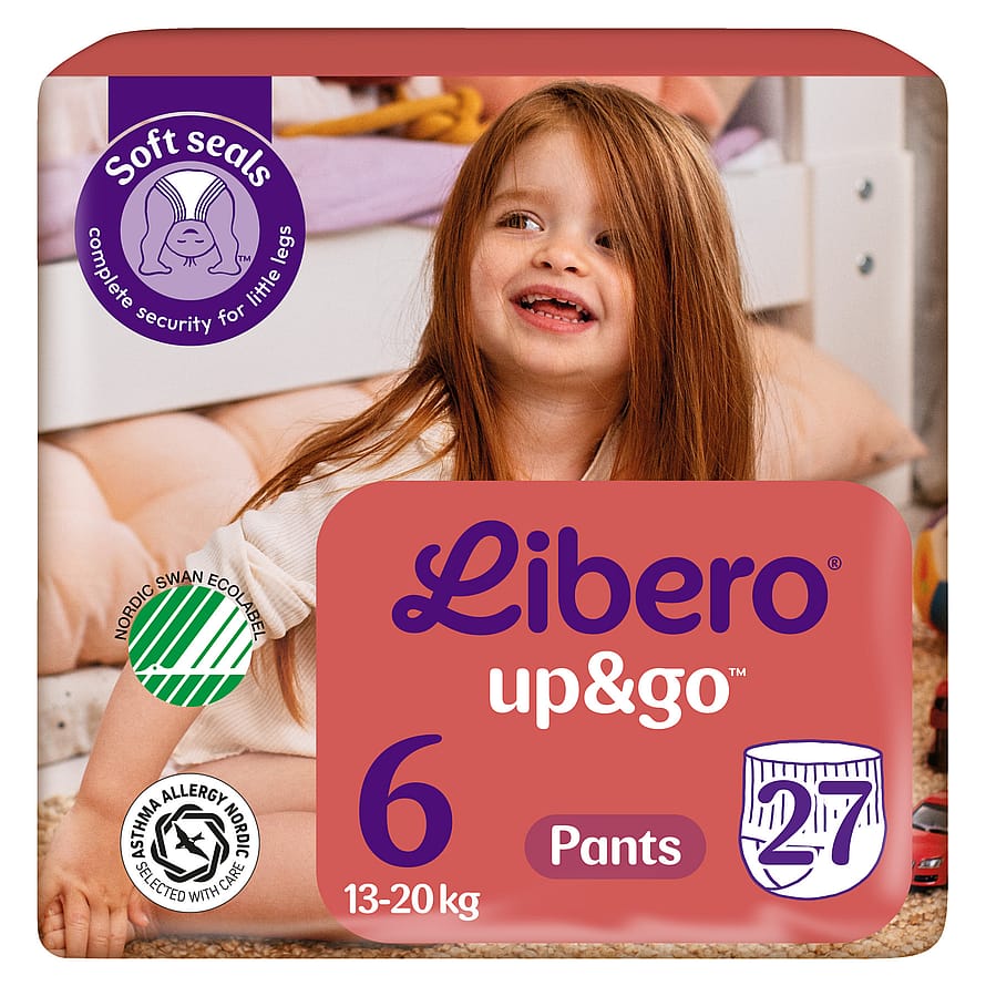 Libero Up&Go Bukseble Str. 6, 13-20 kg - 27 stk