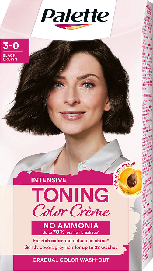 Schwarzkopf Tonings farve 3-0 Black Brown