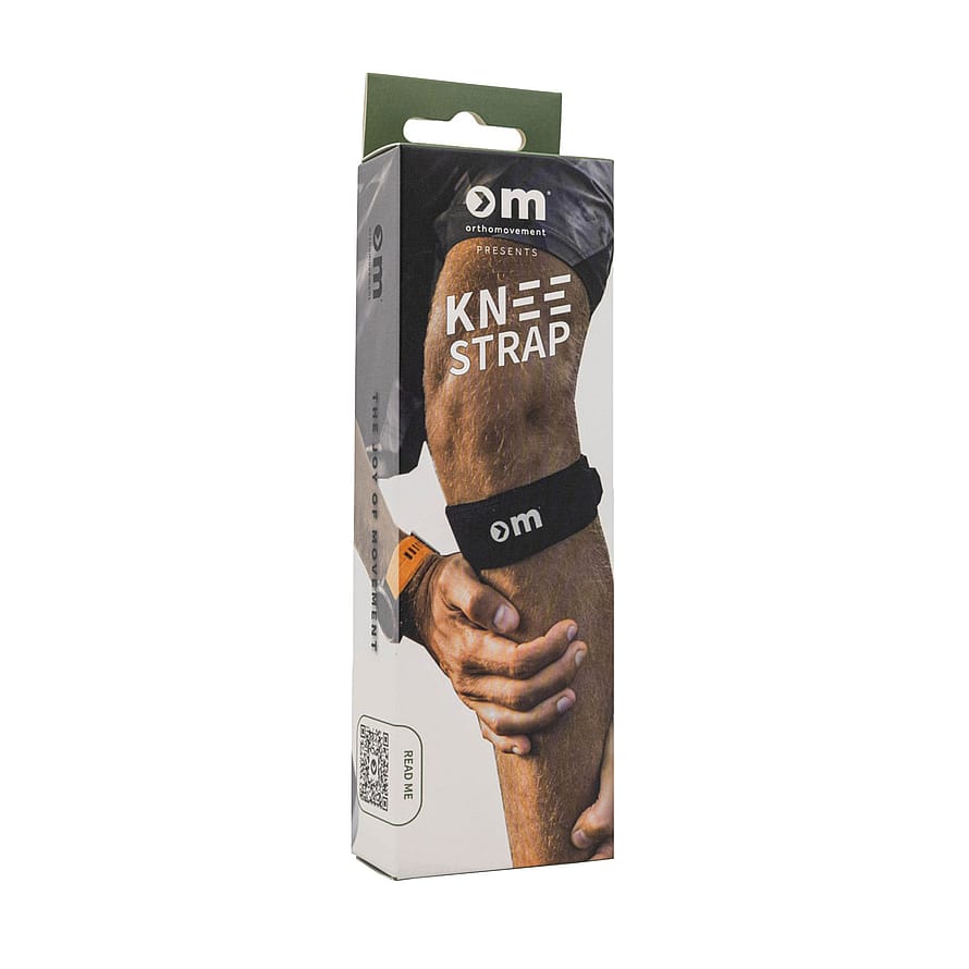 Ortho Movement Knee Strap Sort/Grøn S/M