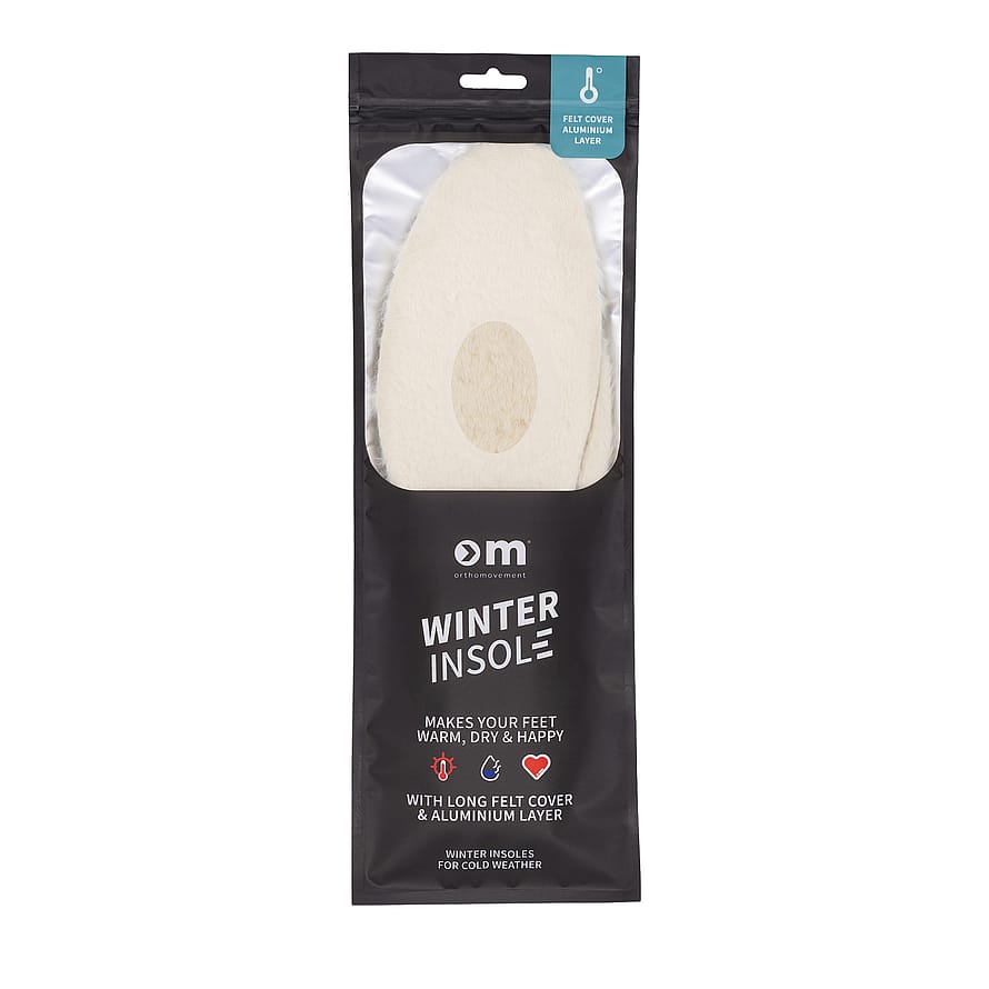 Ortho Movement Winter Insole Hvid Adult S/M
