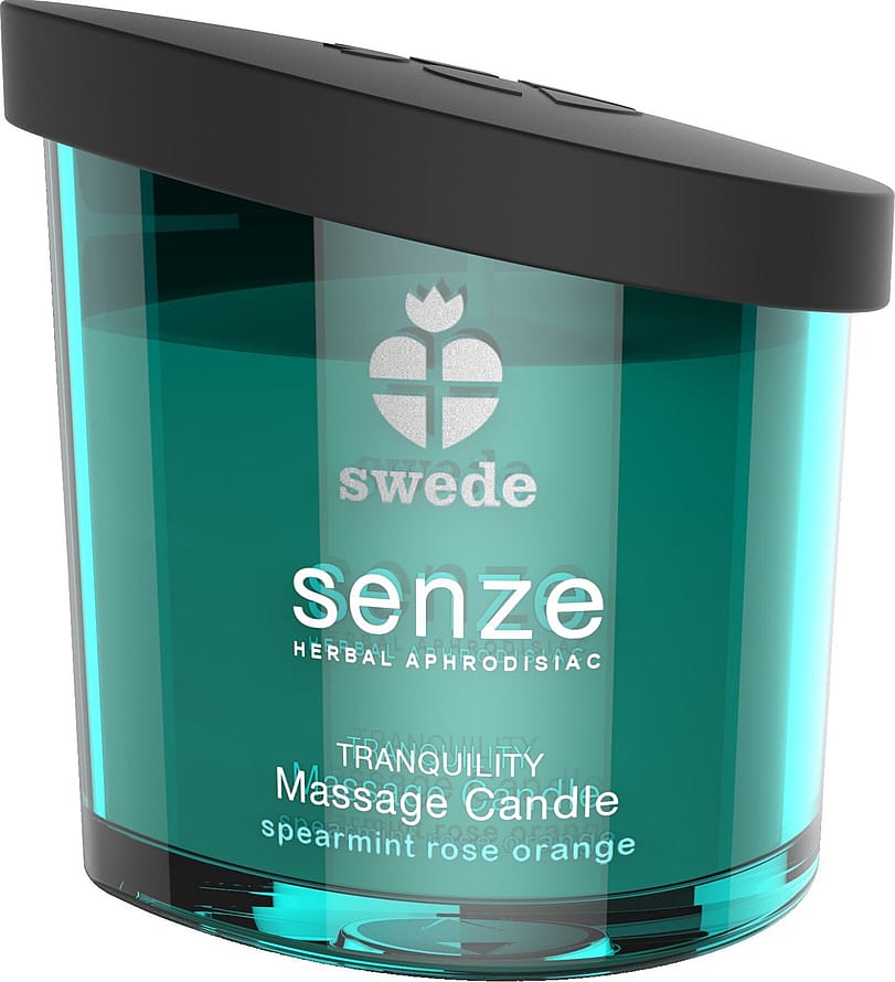 Swede Tranquility Massage Candle Spearmint Rose Orange 50 ml