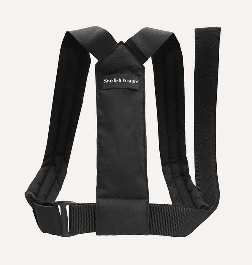 Swedish Posture Flexi Posture Brace Black S-M