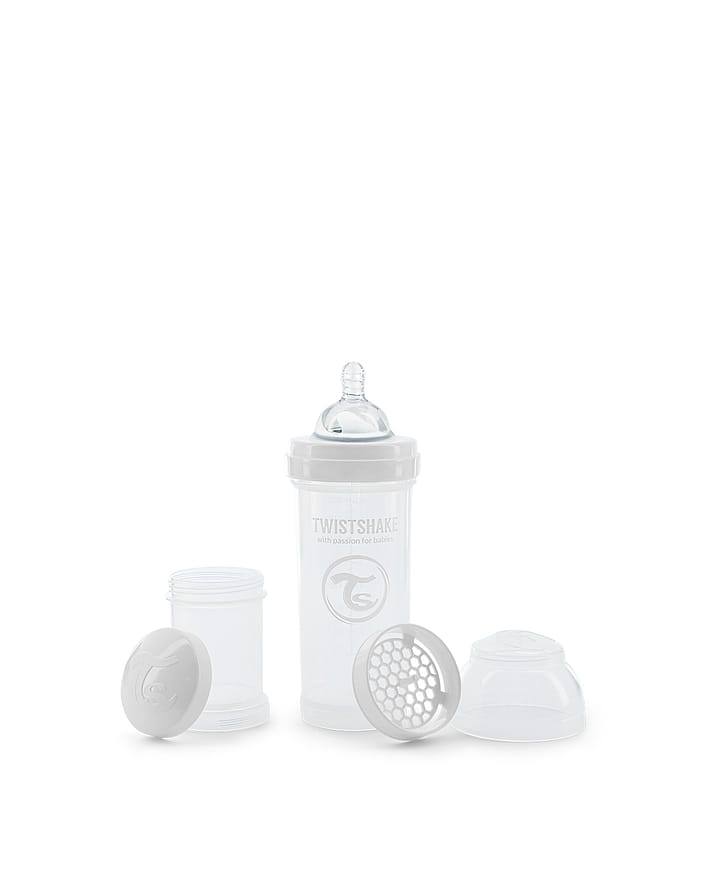 Twistshake Anti-kolik Sutteflaske Hvid 260 ml