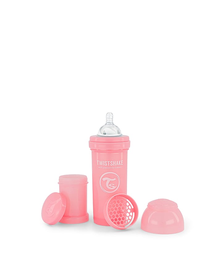 Twistshake Anti-kolik Sutteflaske Lyserød 260 ml