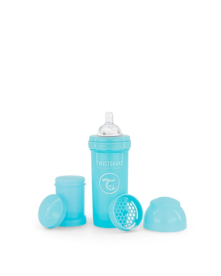 Twistshake Anti-kolik Sutteflaske Blå 260 ml