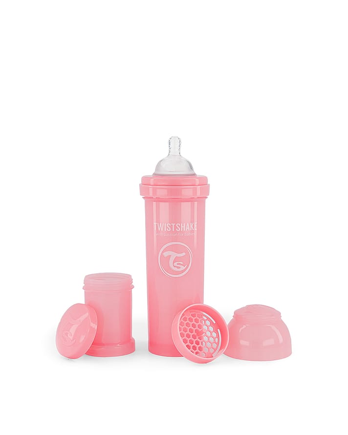 Twistshake Anti-kolik Sutteflaske Lyserød 330 ml