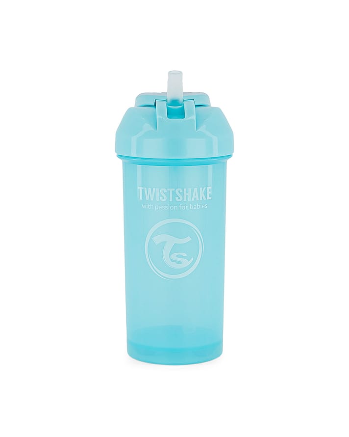 Twistshake Sugerørskop Blå 360 ml