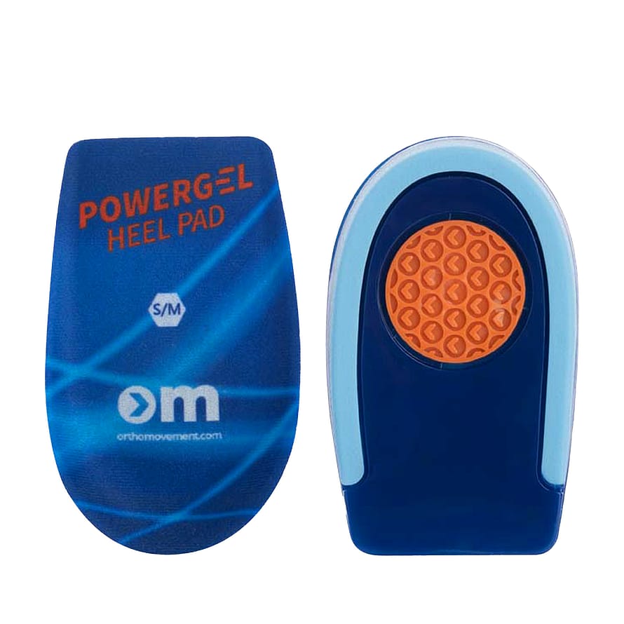 Ortho Movement Powergel Heel Pad Blå L/XL