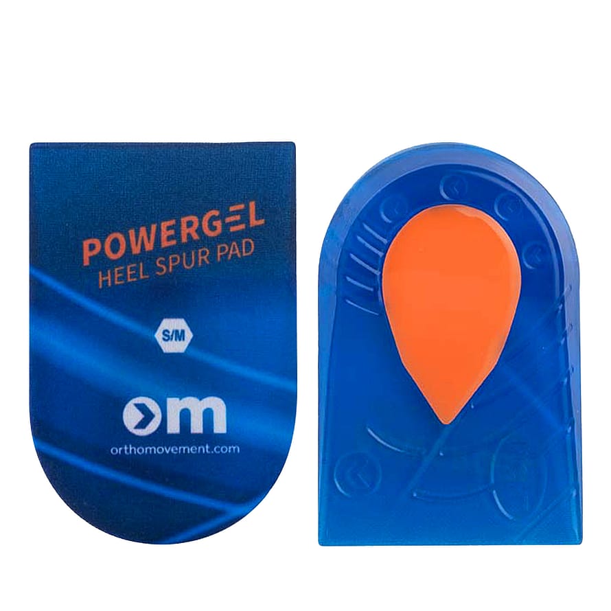 Ortho Movement Heel Spur Pad Lindring mod Hælspore Blå L/XL