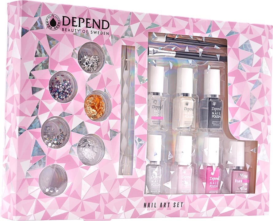 Depend Nail Art Gaveæske
