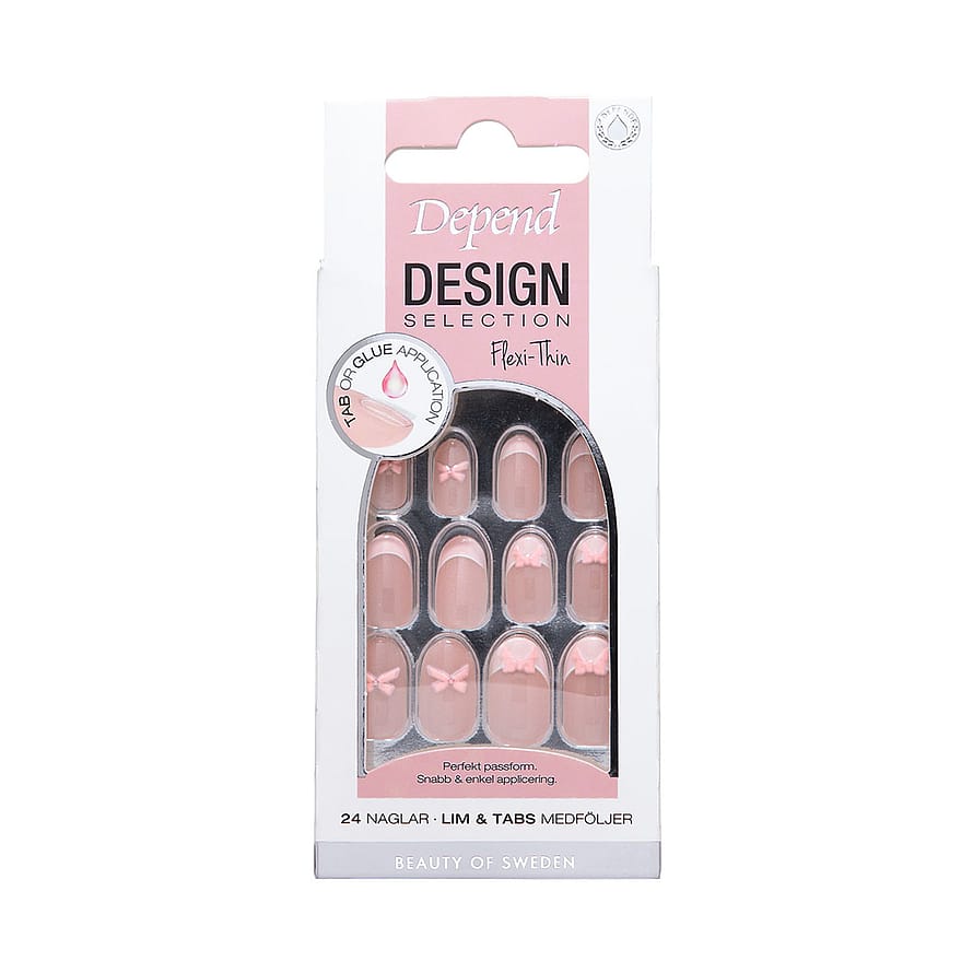 Depend Design Selection Oval Nord Pink Bow