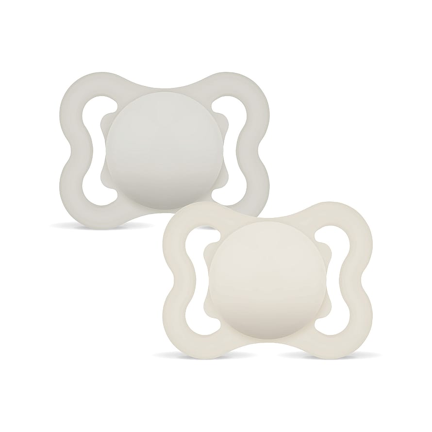 MAM Air Nat Rub Sutter - 2-pak Neutral 0-6 mdr.