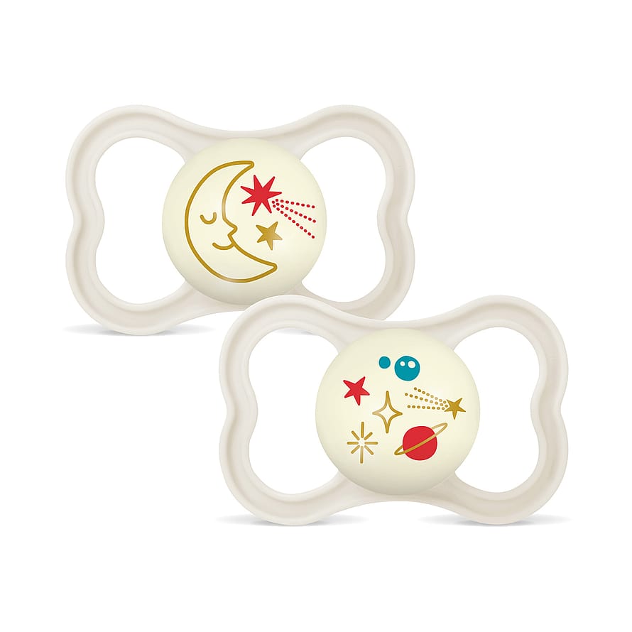 MAM Air Night Silk Sutter - 2-pak Neutral 16-36 mdr.