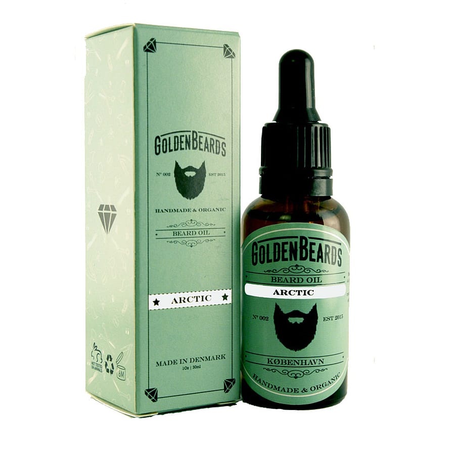 Golden Beards Økologisk Skægolie Arctic 30 ml