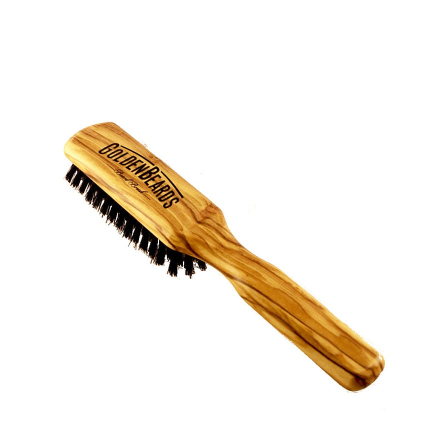 Golden Beards Skægbørste (Oliven træ) 125 g
