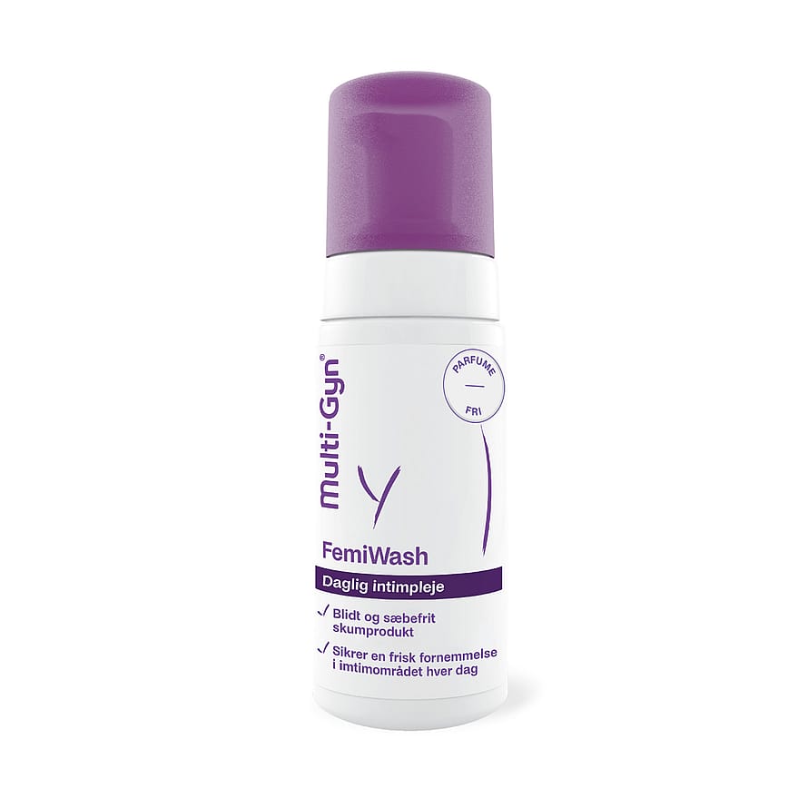 Multi-Gyn Femiwash Mild Intimsæbe med Mælkesyre 100 ml.