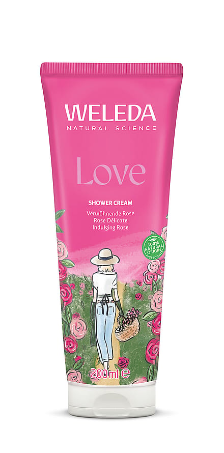 Weleda Love Shower Cream Rose 200 ml